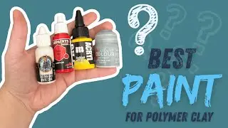 Best Miniature Paints for Polymer Clay &mdash; Real Test & Color Swatches
