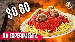 VÁRIAS COMIDAS PRONTAS DE $0.80 - RA EXPERIMENTA #56