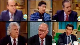 7 de abril 1994 Hora Clave Con Mariano Grondona  Invit: Cavallo, Maradona Alfonsin, Etc (Con Tandas)