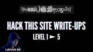 HackThisSite Write-ups Level 1&rarr;5 | HTS Walkthrough🕵🏿LabViet #4
