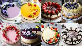 🧀🎂Cheesecake Decoration Ideas/Cheesecake Design Ideas/Cake Design/Anniversary Cake/Birthday Cake