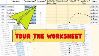 Tour The Volunteer Worksheet | Formerly Enslaved Census Project
