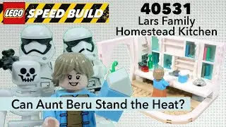 Speed Build: Lego 40531 Lars Family Homestead Kitchen