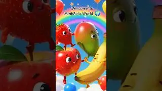 Apple Song 🍎 | Learn Colors & Fruits | Kids Educational Cartoon #kids #shorts #milimeloworld