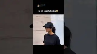 Jenna Ortega didn't want to look at his ID but he still kept following 😭