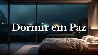 Música Instrumental para Dormir Profundamente | Piano Suave, Chuva Leve, Paz Interior (1 Hora)