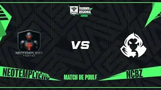 TR CENTRAL - MATCH DE POULE - NEOTEMPLIERS - VS - NCBZ