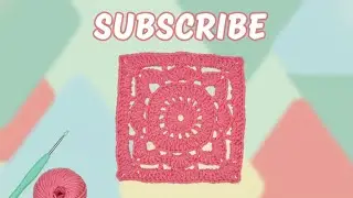 Granny Square a crochet cuadrado - Aprendamos crochet paso a paso