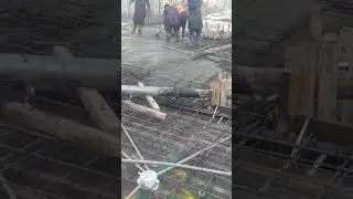 High Rise Building Foundation & Column Concrete Pouring Site Work #construction #civilengineering
