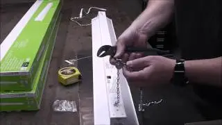Установка светодиодного освещения для магазинов