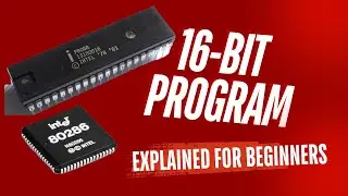16-Bit Program Explained for Beginners in 3 Minutes with Examples
