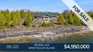 191-221 Pennie Ave, Manitoulin Island | Waterfront Estate
