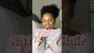 Welcome to my natural hair diaries. I&rsquo;m excited for this journey. Follow me for more! #naturalhair