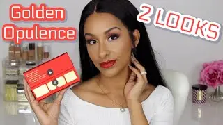 PAT McGRATH MTHRSHP GOLDEN OPULENCE ♥️💛 PALETTE | 2 LOOKS + Swatches