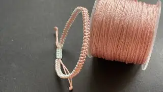 Flat knot | Spring limited edition gentle bracelet tying tutorial