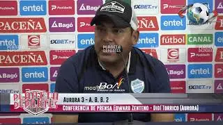 🎥Conferencia de prensa completa EDWARD ZENTENO - DID&Iacute; TORRICO (AURORA).