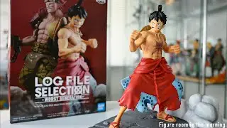Monkey D. Luffy Figure One Piece Log File Selection Worst Generation Vol. 1 (Unboxing and Review)