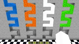 which liquid is faster? - minecraft compilation