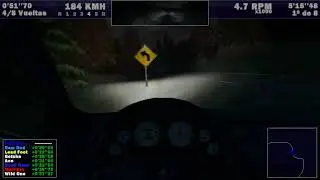 Need For Speed III: Hot Pursuit | Lamborghini Diablo SV | Hometowm (Mirrored/Night/Rain)