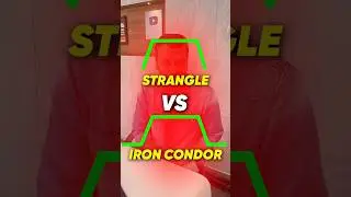 Strangle vs Iron Condor Strategy | Options Strategy Explained in 60 Seconds!