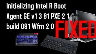 Инициализация Intel R Boot Agent GE v1 3 81 PXE 2 1 сборка 091 Wfm 2 0