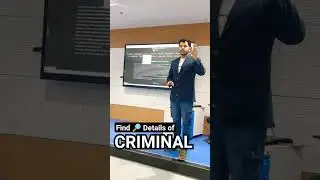 Find 🔍 Criminal Details | OSINT Framework | #osint #crime #criminal #police #hacker #hackervlog