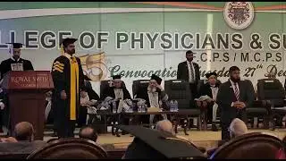 Dr.Muhammad Taqi Award of Gold Medal in FCPS Orthopedic Surgery