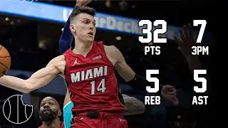 Tyler Herro Highlights | Trail Blazers vs. Heat | 11th Jan 2025