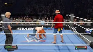WWE 2K25: Luffy vs. Nami