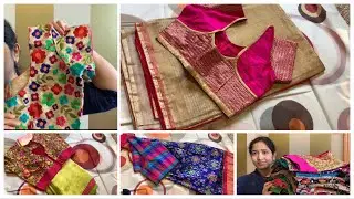 Mix&match blouses|| my blouse collection|| my pattern blouses