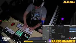 playing some dope samples and making beats with them