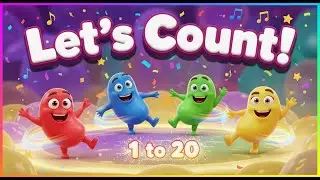 Let&rsquo;s Count with the Dancing Beans! | 1 to 20 Counting Song for Kids | Learn & Dance Together