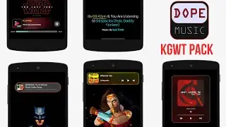 Dope Music KWGT Widgets Pack 2019 For Android