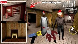 LIVE! UNLOCKING THE NEW WEAPON in GRANNY CHAPTER 2 - Can We Get the SHOTGUN?! 🚨