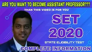 SET 2020 | COMPLETE DETAILS | STATE ELIGIBILITY TEST 2020 | MAHARASHTRA | GOA | ASHISH SIR