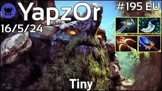 Support YapzOr [Secret] plays Tiny!!! Ward spots shown! Dota 2 7.22