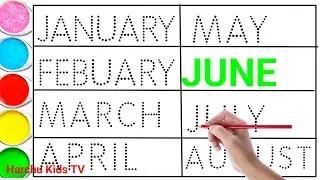 Months Name | January, Febuary, March, April, May, june | January, febuary song