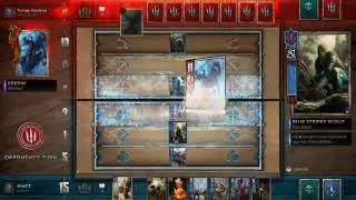 Gwent Closed Beta - playing W/ little dwarf gf (CZ)