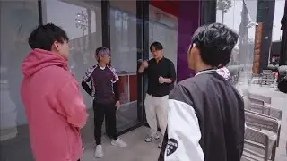 Korean Coach SunBhie does a KPOP dance during pep talk break 🕺