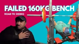 Bench Press Fail After Massage (Road to 200kg) | Powerlifting Dad Vlog Ep. 23