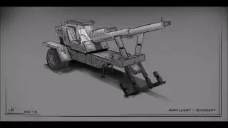 Concept Journey - 01 - Sketch Clean-up - Concept Art Timelapse