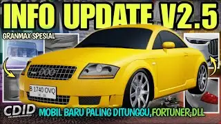 LOTS OF NEW CARS, FORTUNER 'LEGENDER' ETC. INFO OTW CDID UPDATE V2.5 CNY!? | CDID Roblox Part 3
