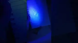Uv Pen With Invisible ink #shorts #uv #invisible #pen #ink #secret #message