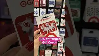 🎯10% Off Target Gift Cards! #shorts