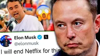 Netflix разгромлен из-за безумных комментариев Чарли Кирка &mdash; Илон Маск уже наигрался