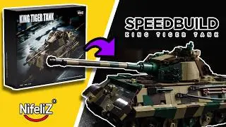 Nifeliz King Tiger Tank Building Set | Speed Build | Display Set
