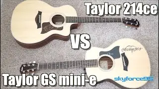 Taylor 214CE vs GS Mini-e Rosewood Full Comparison