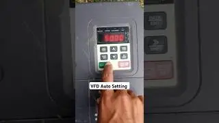 VFD Auto Sense Setting#vfd auto setting #vfd #invt #auto #settings #shorts #video