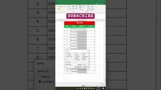 How to use SERIES in Excel