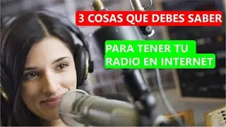Que necesito para tener mi radio por Internet